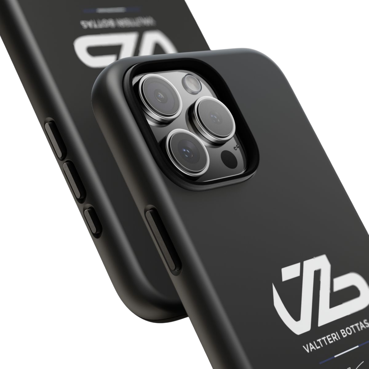 Close-up of Valtteri Bottas 2024 phone case showing sleek design for F1 lovers